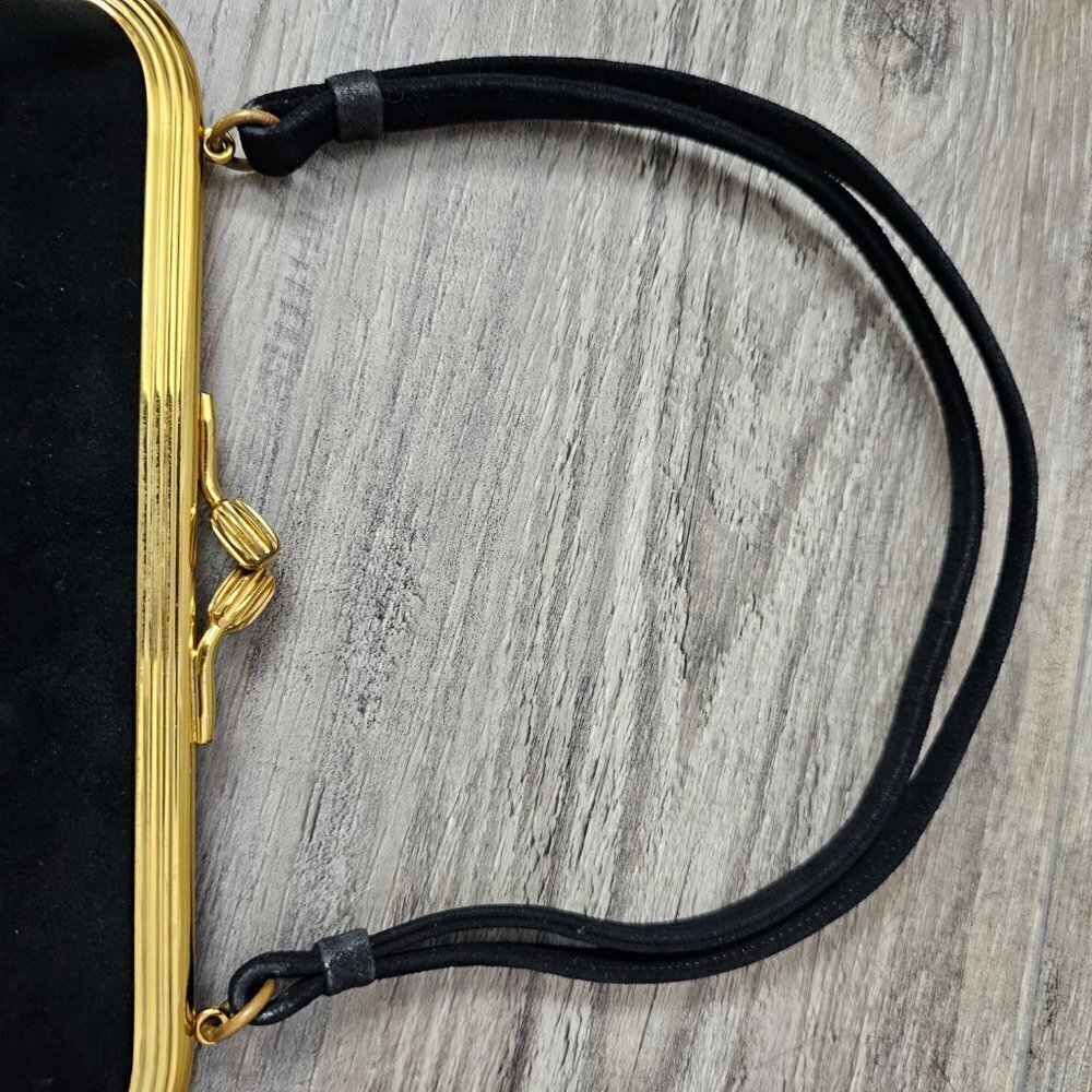 Koret Black Calf Leather Vintage 50's Bag - Picture 13 of 15